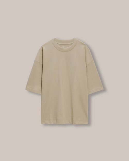 Playera Fit Boxy Verde